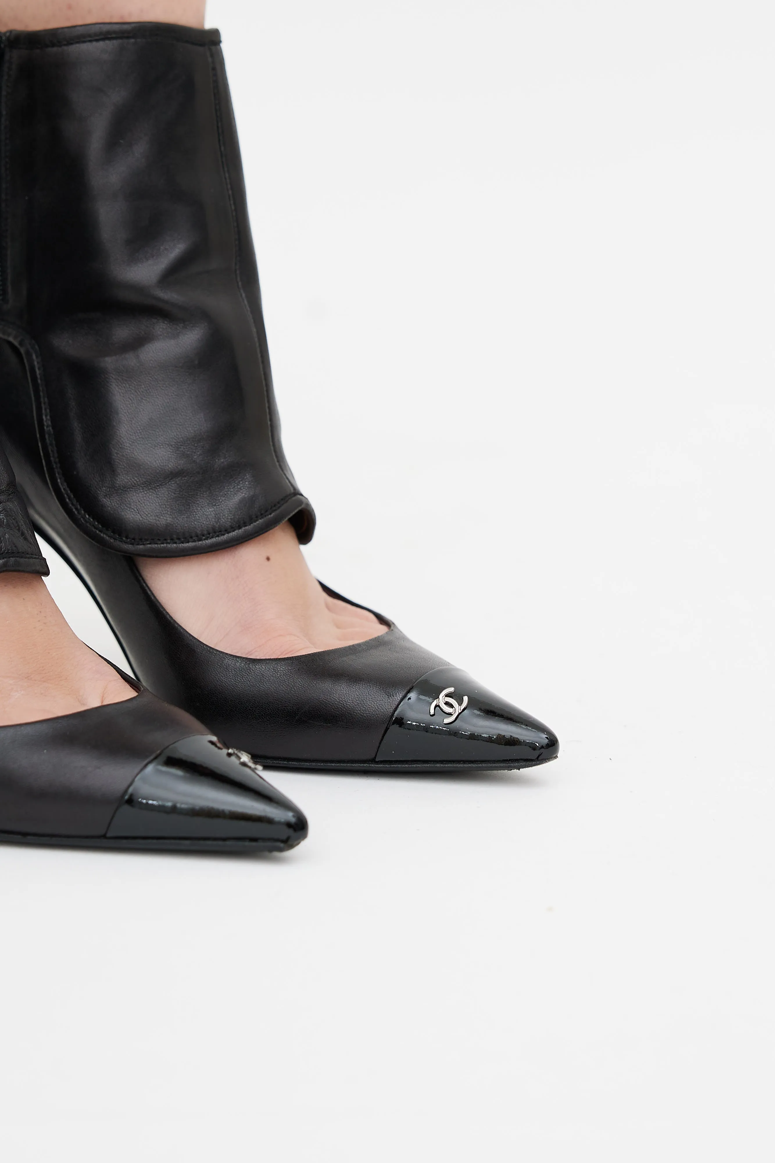 2007 Autumn Leather Spat Pump