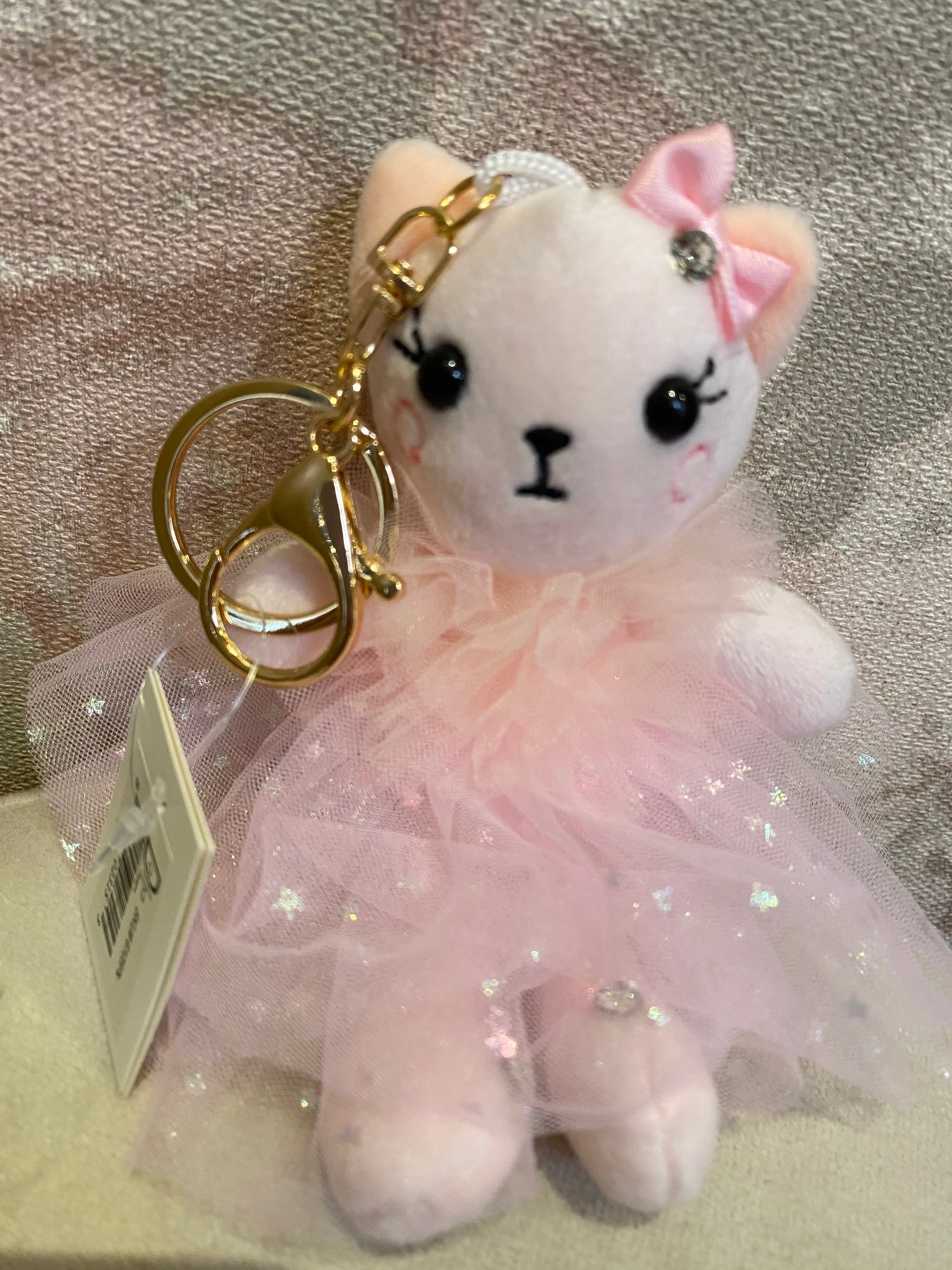 Ballerina Kitten Bag Tags