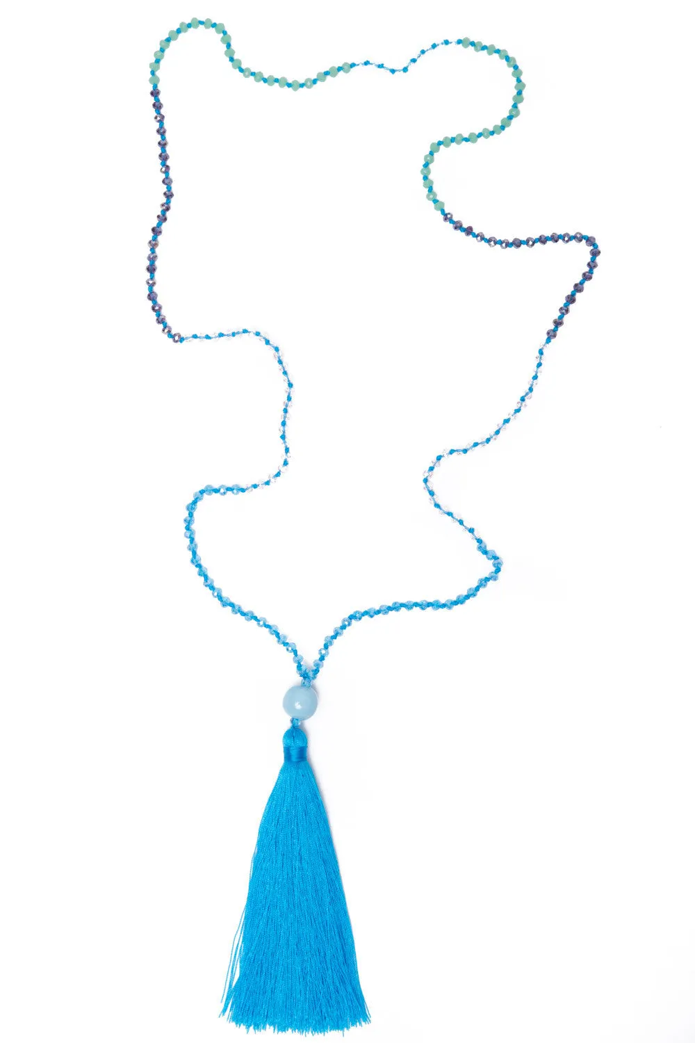 Bead Necklace (Sky)