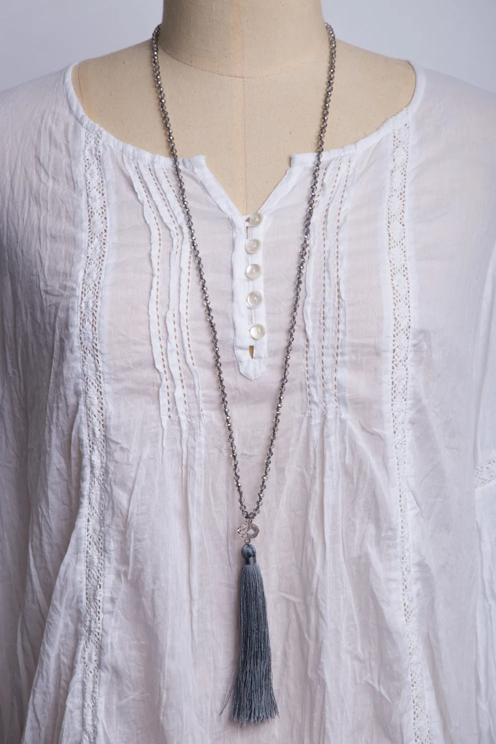 Bead Necklace (Stone)