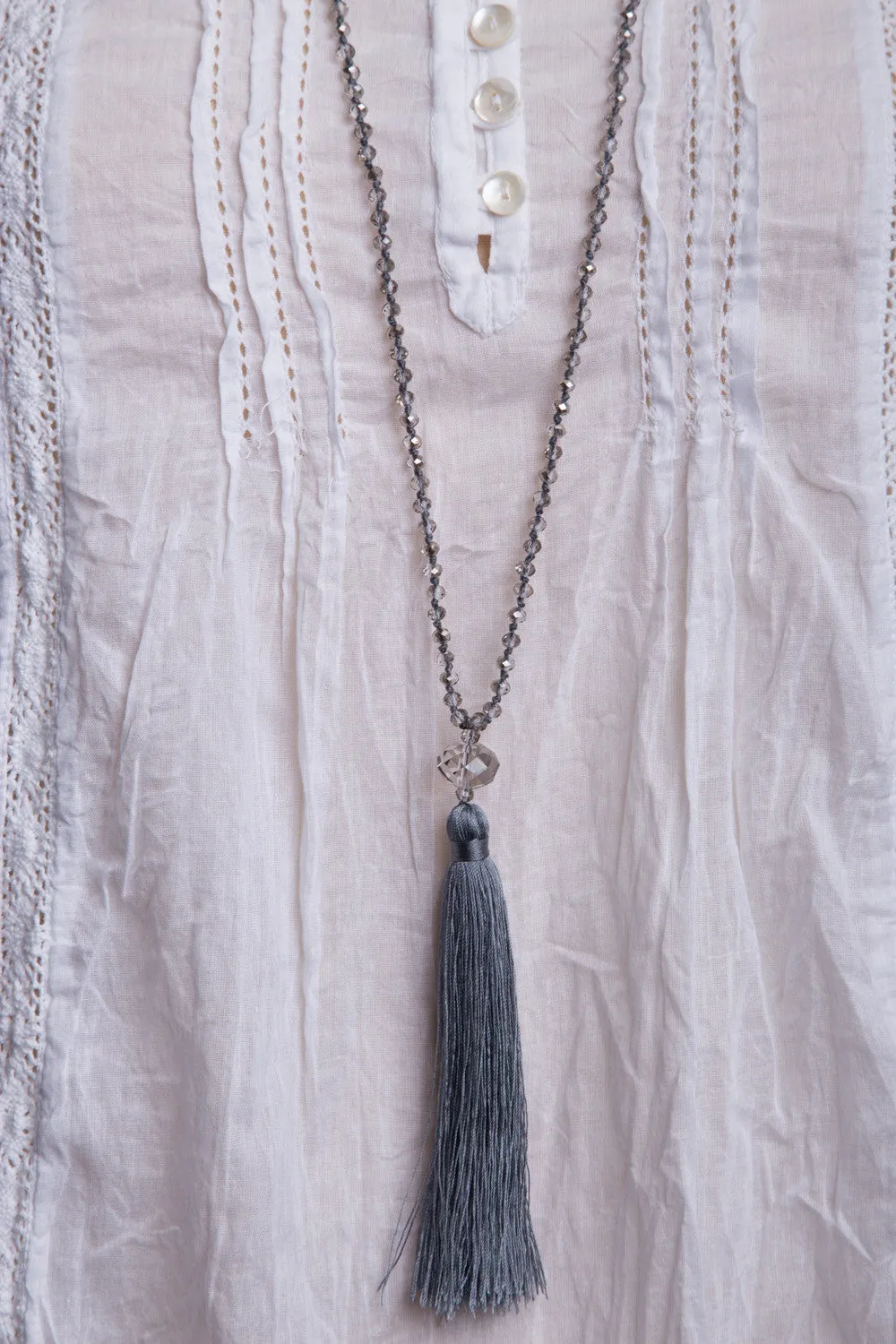 Bead Necklace (Stone)