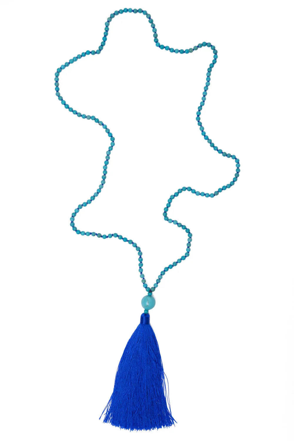 Bead Necklace (Turquoise)