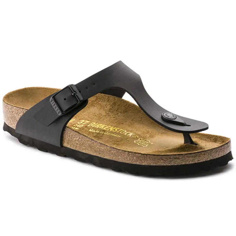 Birkenstock Gizeh Birko-Flor Sandals Black Regular Fit