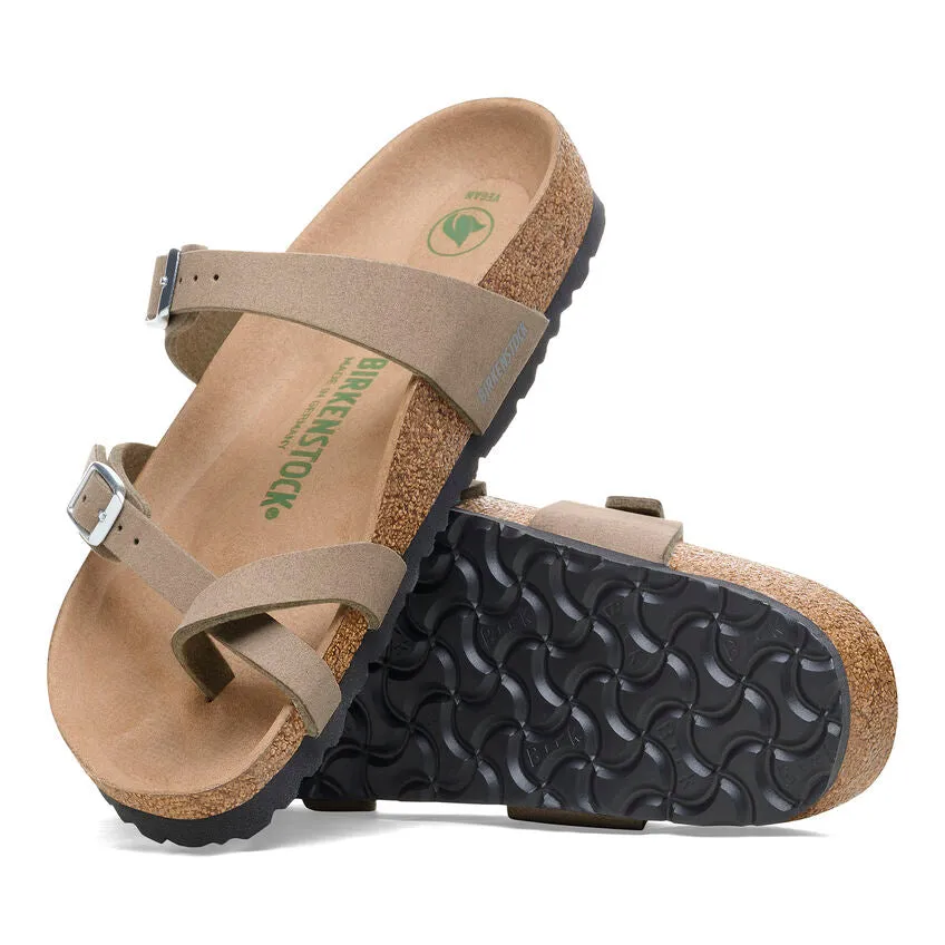 Birkenstock MAYARI Soft Vegan Sandals Grey Brown Taupe Narrow Fit