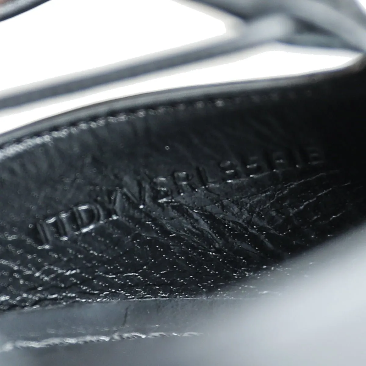 Burberry Black Cut Out Laced Leather Pump 40