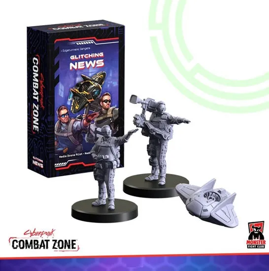 Cyberpunk Red: Combat Zone - Glitching News Expansion (Edgerunners)