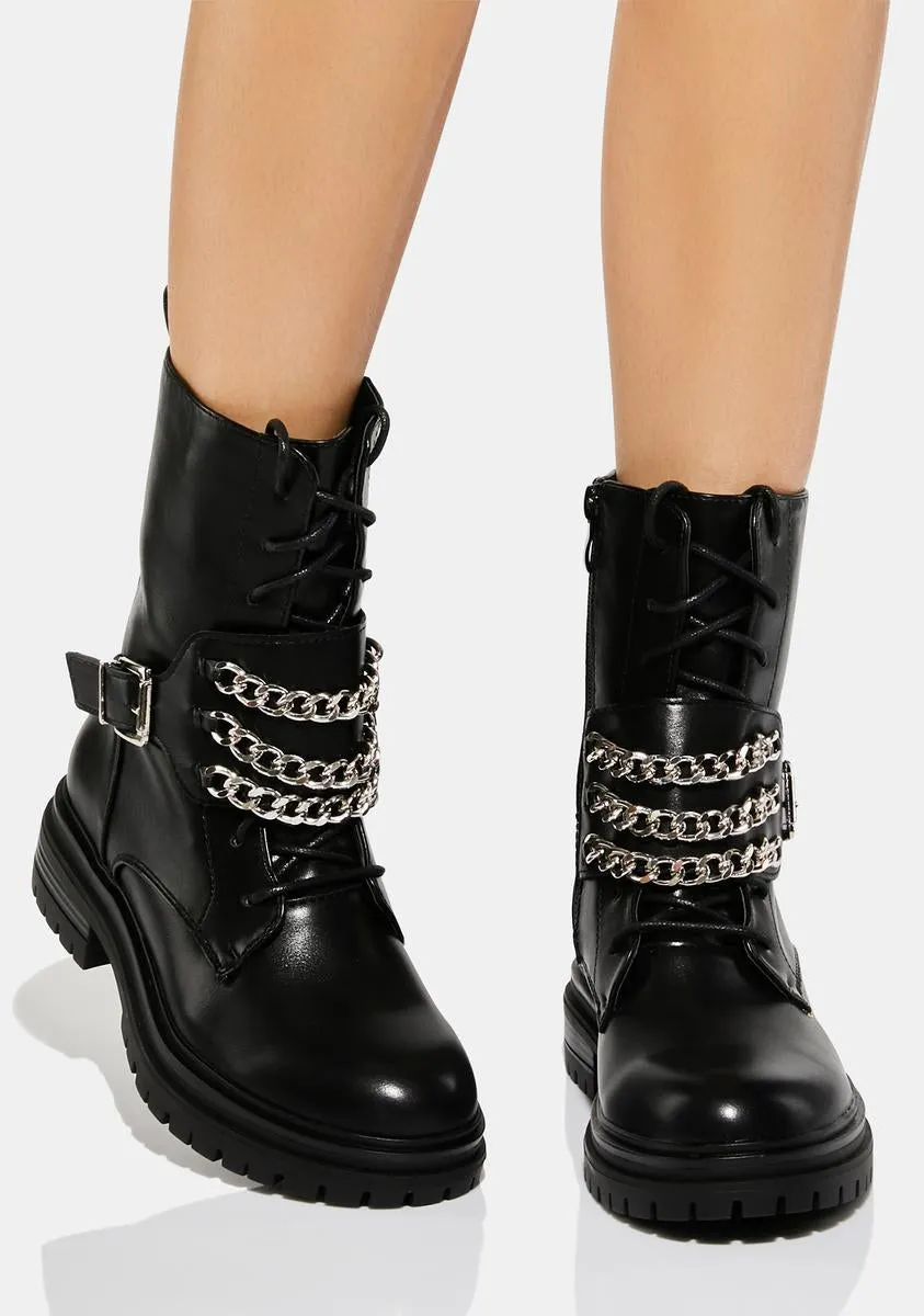 Jealousy Jealousy Combat Boots