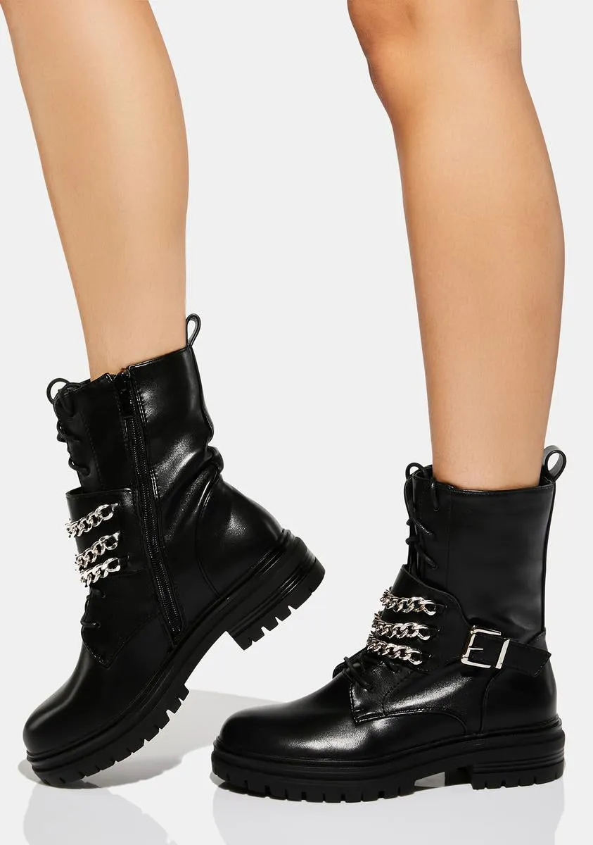 Jealousy Jealousy Combat Boots