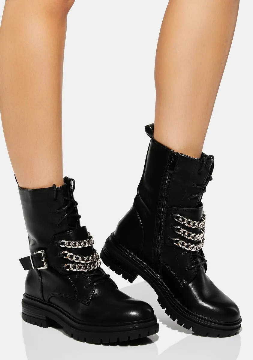 Jealousy Jealousy Combat Boots