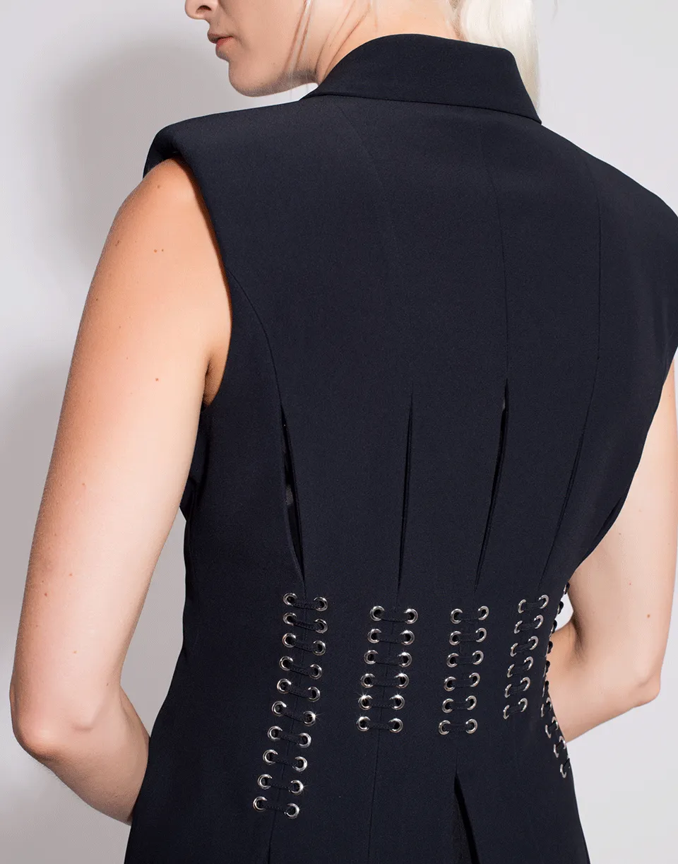 Lace Up Vest