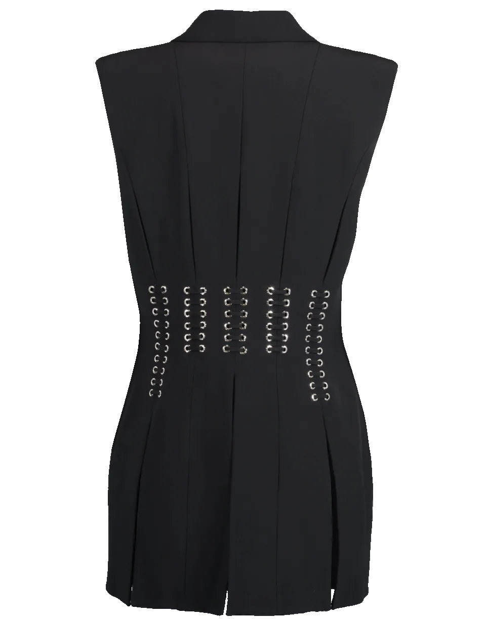 Lace Up Vest