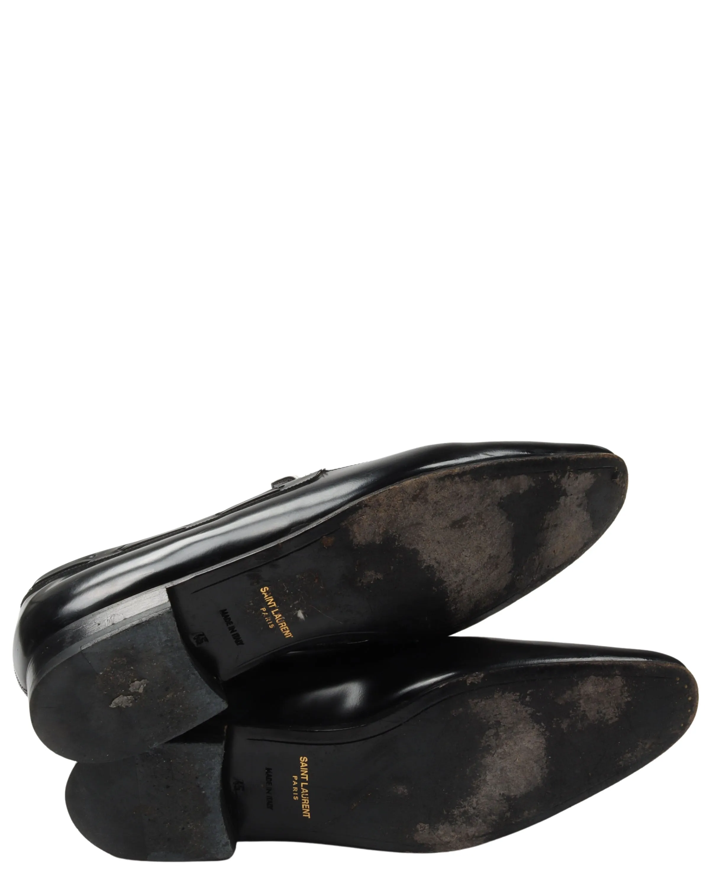 Patent Leather Tassel Loafers