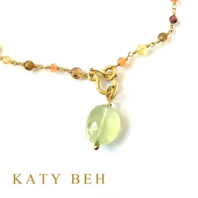 Penny Prehnite Pendant