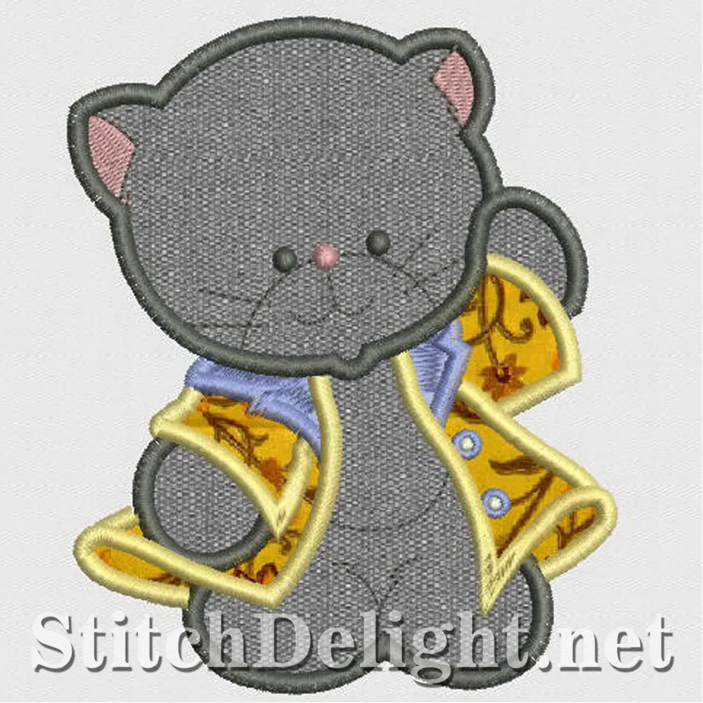 SD1206 Applique Kitty